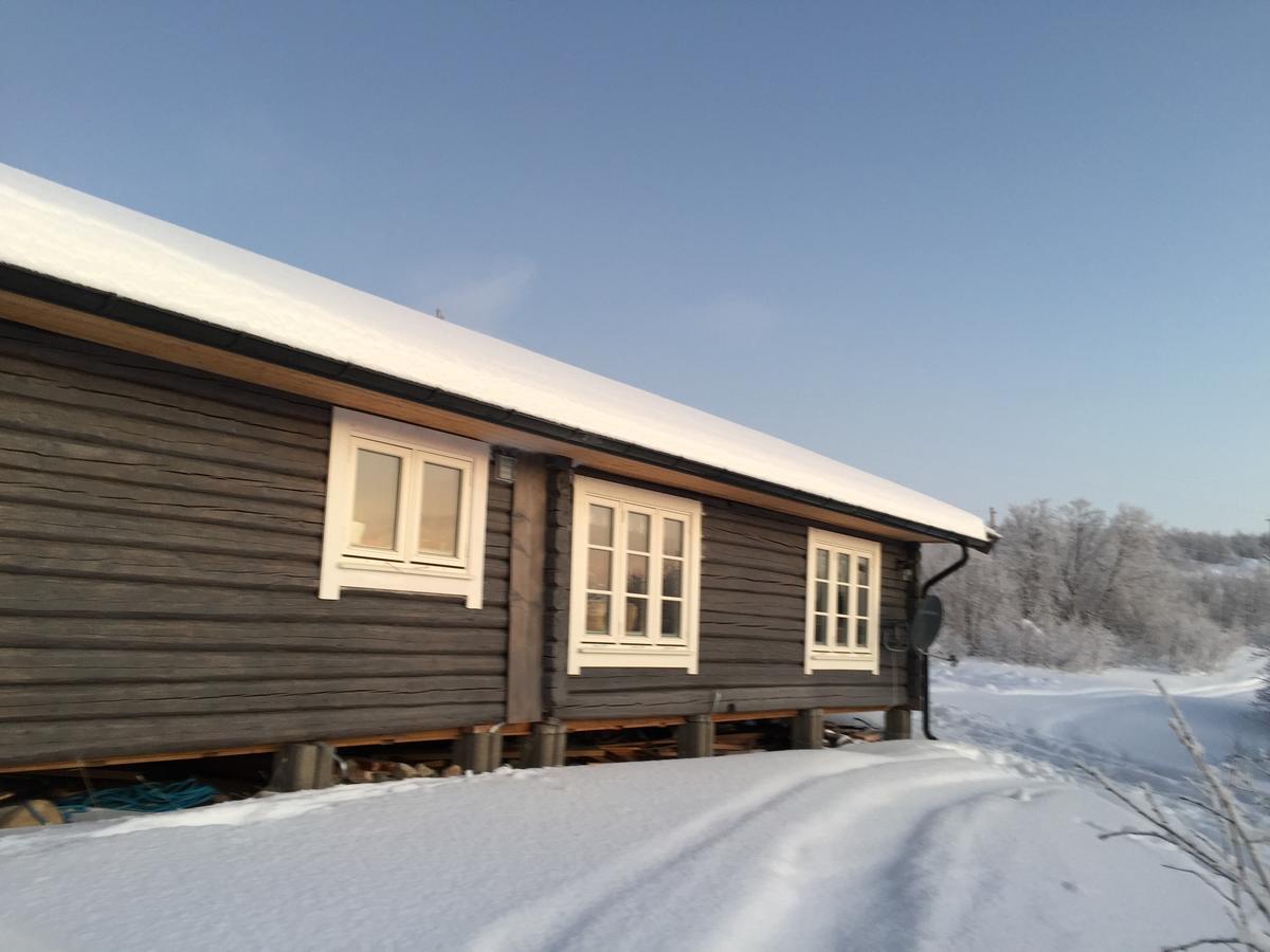 Cottage Lavkavann Finnmarksvidda Skoganvarre Bagian luar foto